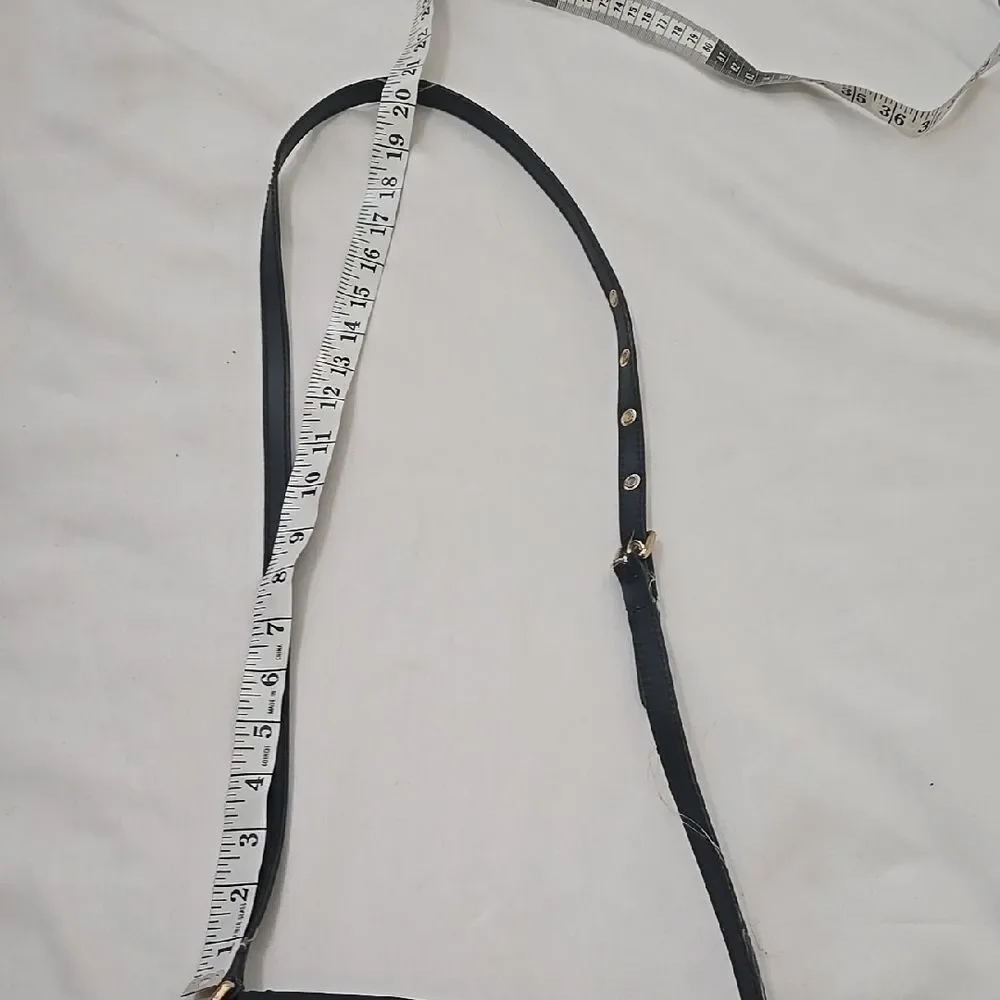 Marc by Marc Jacobs Black Crossbody with Gold Accents - Picture 11 of 12